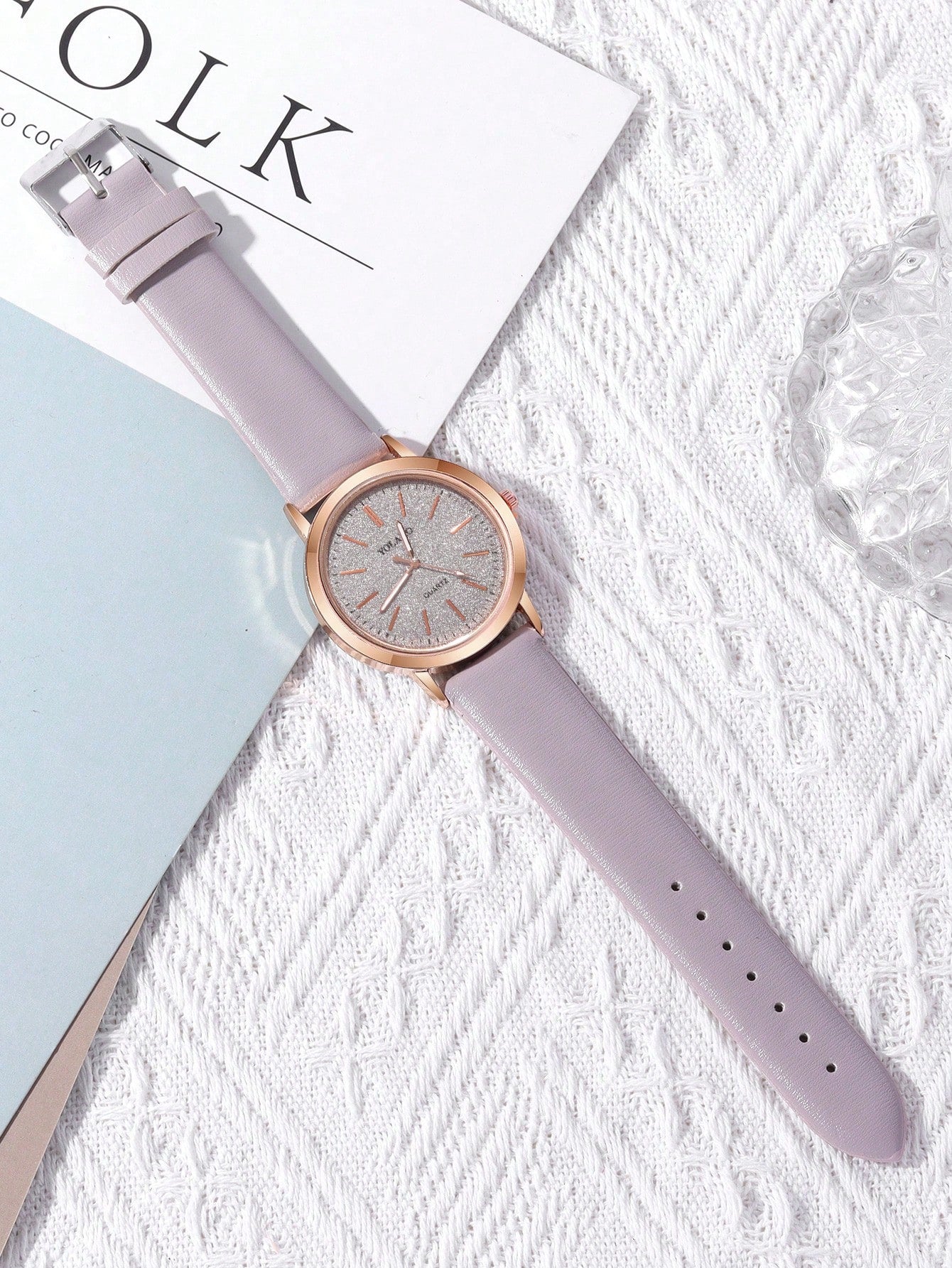 Elegant Starry Sky PU Leather Women's Watch - Perfect Casual Quartz Timepiece for Back-to-School Gifts