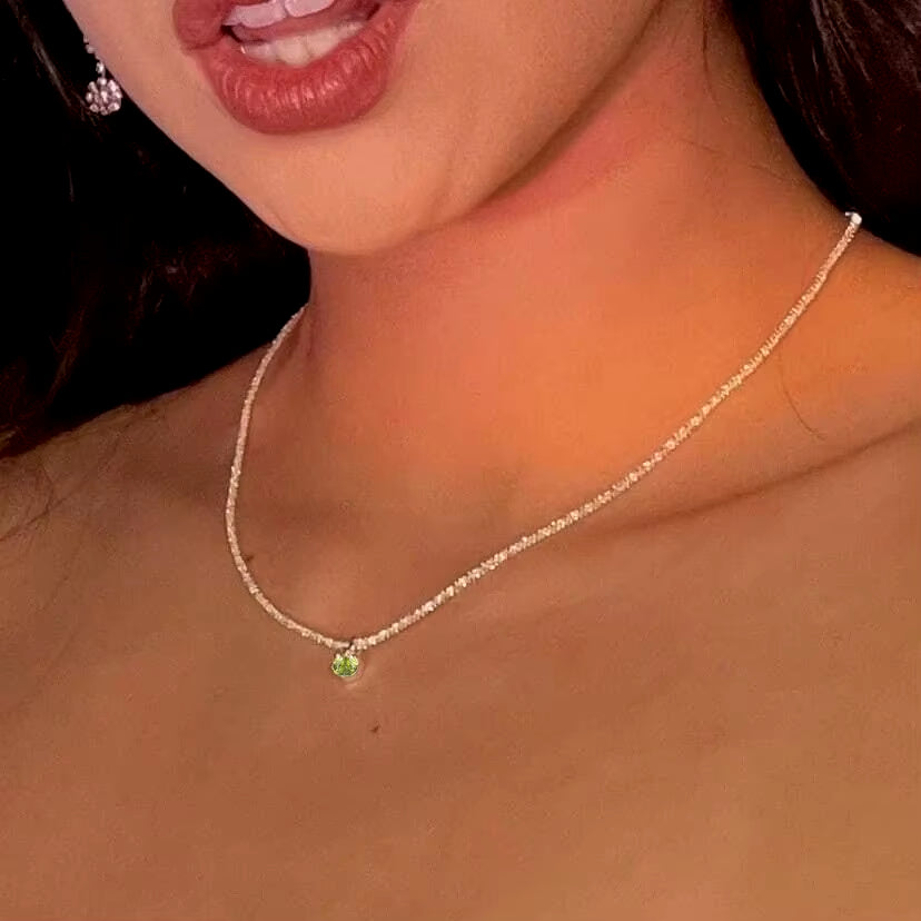 Trendy Silver Sparkling Choker Necklace for Women - Perfect for Weddings and Parties!