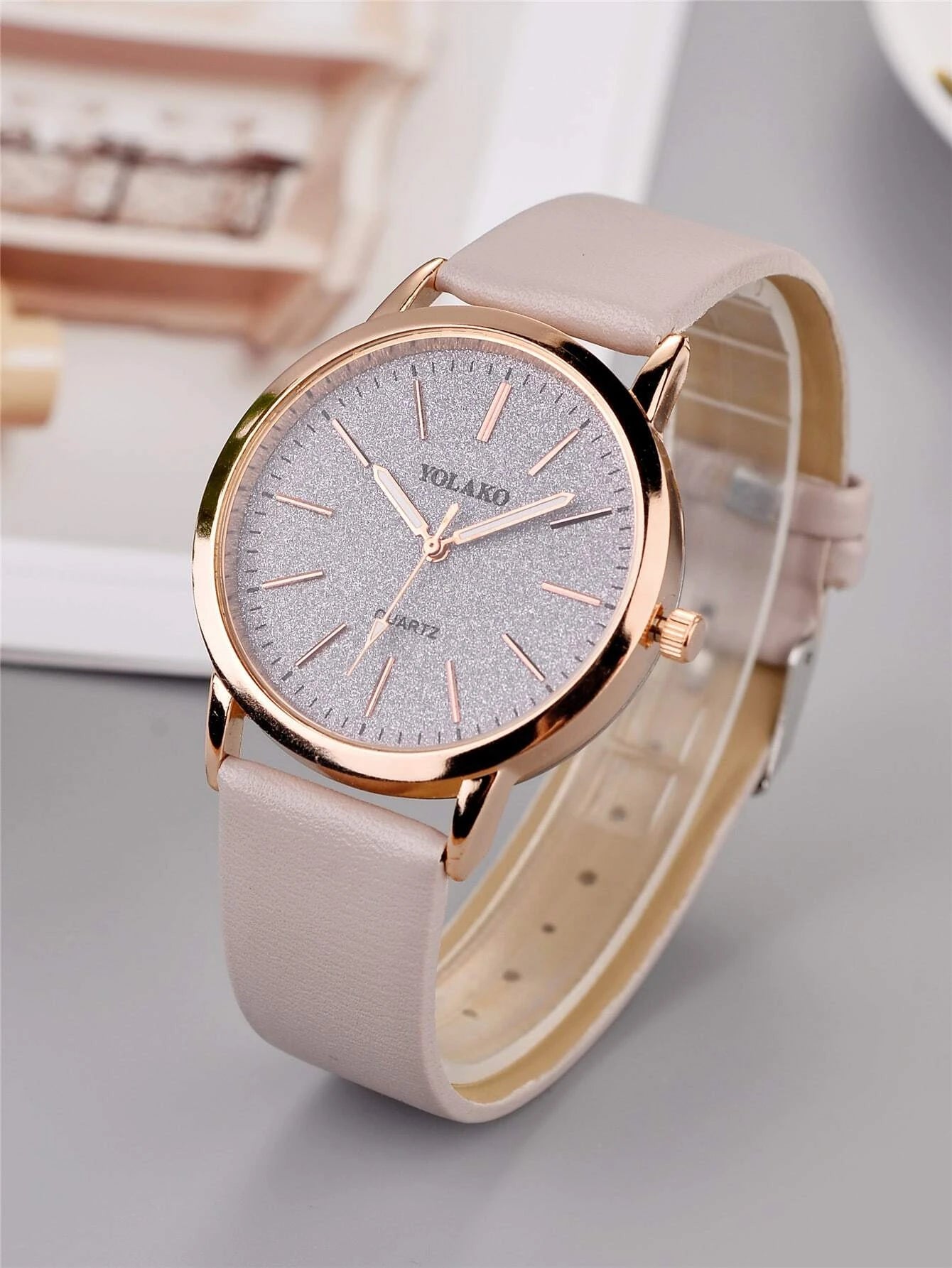 Elegant Starry Sky PU Leather Women's Watch - Perfect Casual Quartz Timepiece for Back-to-School Gifts