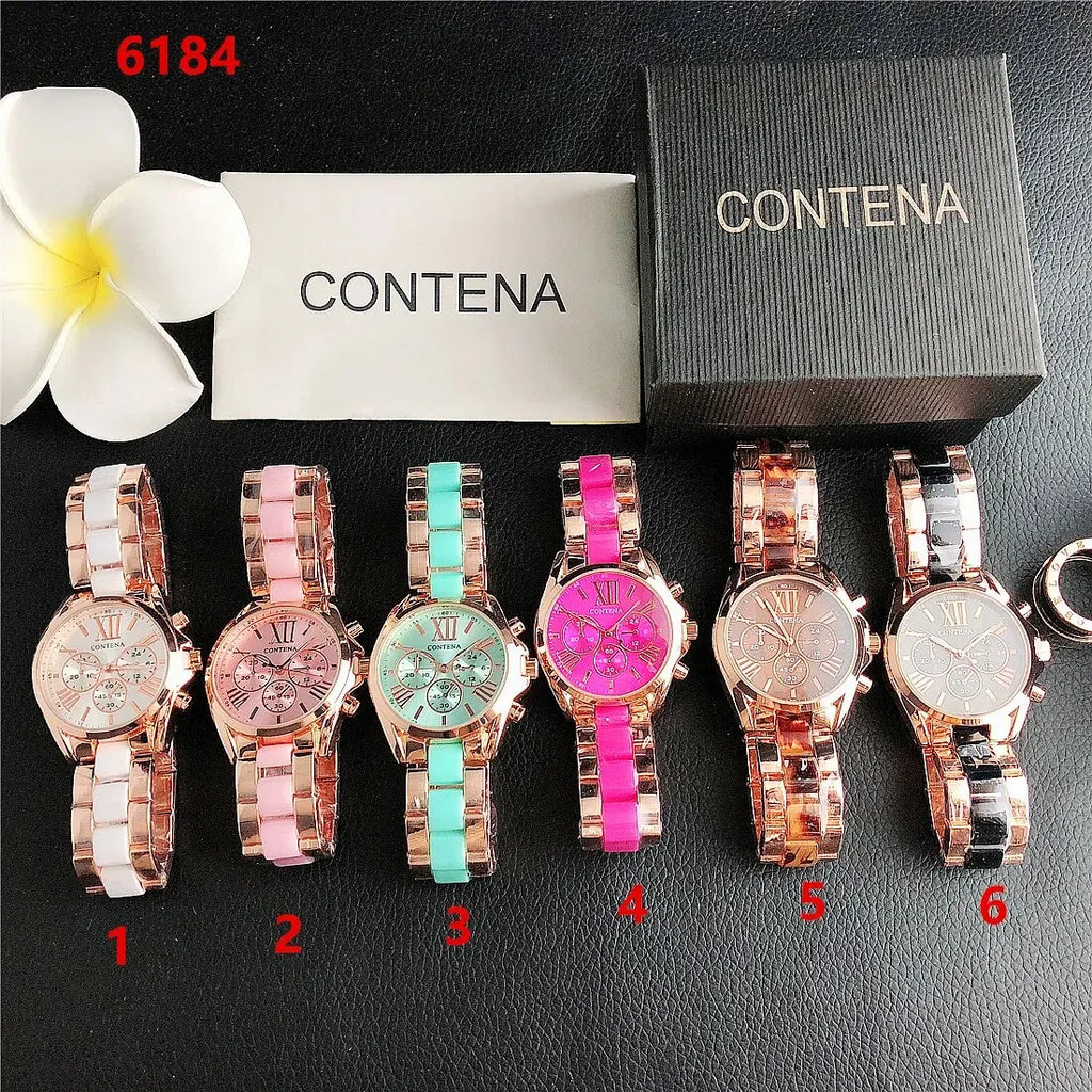 Elegant Women's Luxury Quartz Watch with Creative Steel Bracelet - Fashionable Timepiece for Any Occasion