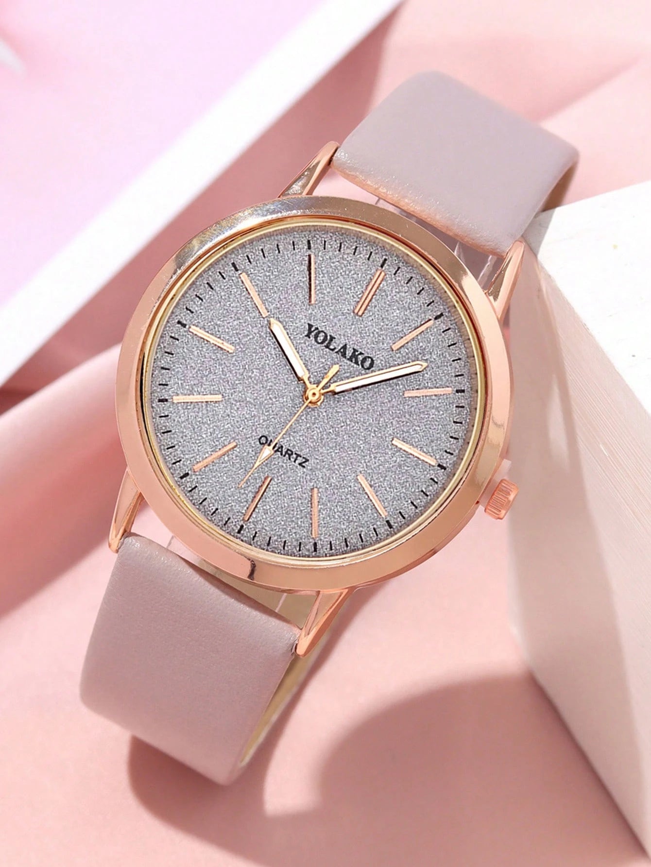 Elegant Starry Sky PU Leather Women's Watch - Perfect Casual Quartz Timepiece for Back-to-School Gifts